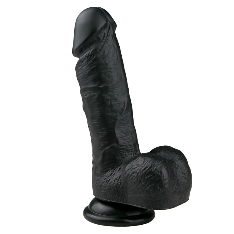 Easytoys – Dildo Collection Realistic Dildo Easytoys 17.5cm Black Realistic