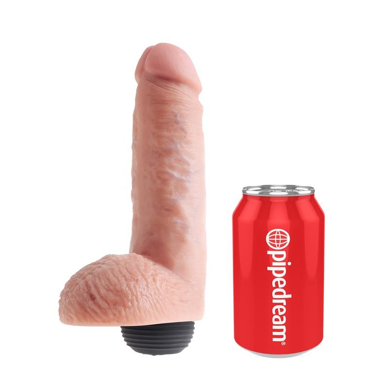Ρεαλιστικό Dildo Εκσπερμάτισης King Cock 20cm Μπεζ King Cock Ρεαλιστικό Dildo Εκσπερμάτισης King Cock 20cm Μπεζ Ρεαλιστικά