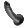King Cock Realistic Dildo King Cock 18cm Black Realistic