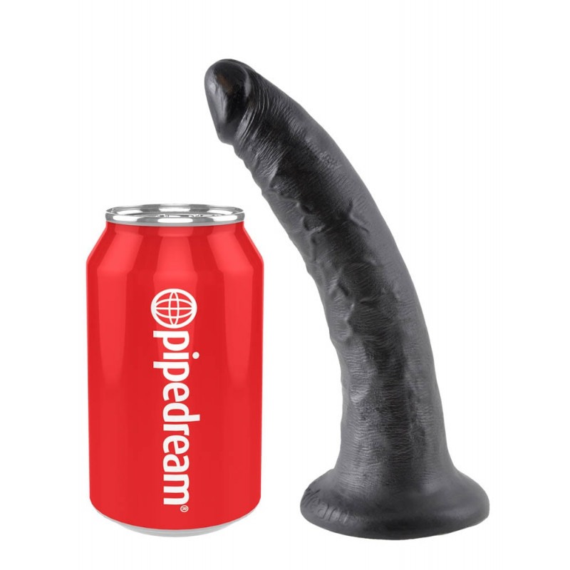 King Cock Realistic Dildo King Cock 18cm Black Realistic