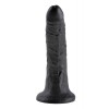 King Cock Realistic Dildo King Cock 18cm Black Realistic