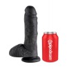 Ρεαλιστικό Dildo King Cock Με Όρχεις 20cm Μαύρο King Cock Ρεαλιστικό Dildo King Cock Με Όρχεις 20cm Μαύρο Ρεαλιστικά