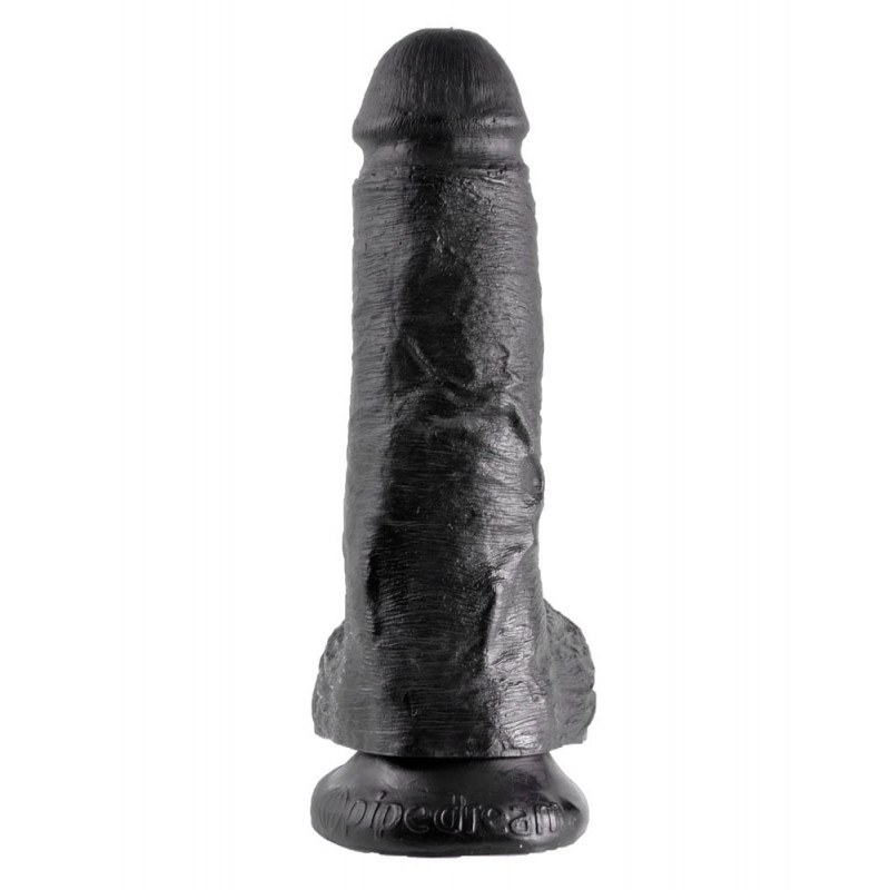 Ρεαλιστικό Dildo King Cock Με Όρχεις 20cm Μαύρο King Cock Ρεαλιστικό Dildo King Cock Με Όρχεις 20cm Μαύρο Ρεαλιστικά