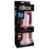 King Cock Ρεαλιστικό Dildo King Cock Plus Triple Density Cock 20.3cm Μπεζ Ρεαλιστικά