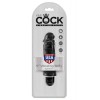 King Cock Ρεαλιστικός Δονητής King Cock Stiffy 13cm Μαύρο Ρεαλιστικοί