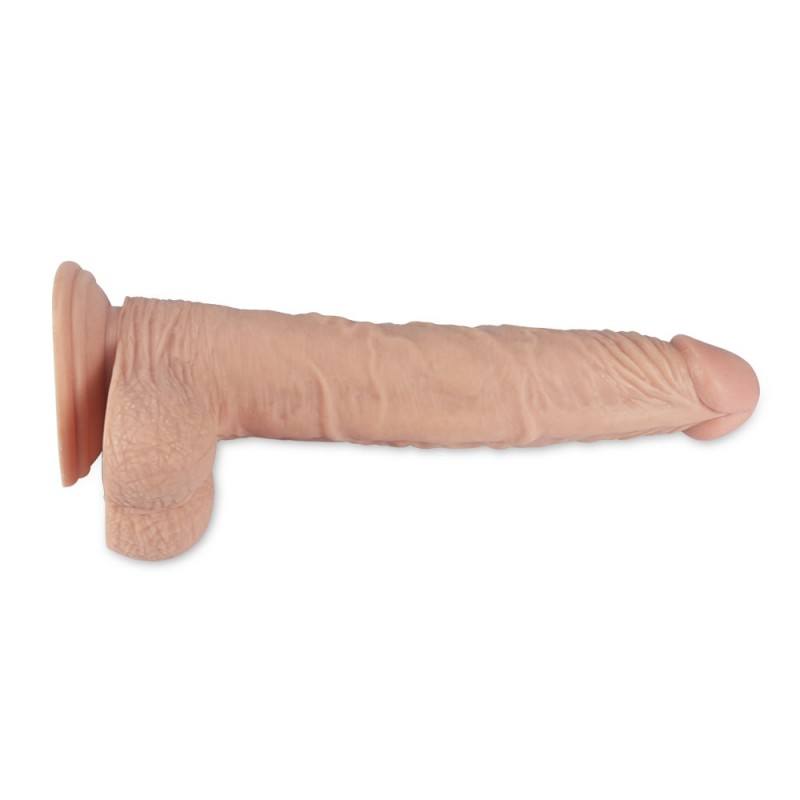 Lovetoy Realistic Vibrator Lovetoy Real Extreme 24cm Nude Realistic
