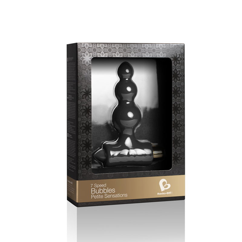 Anal Vibrator Rocks Off Petite Sensations Bubbles Black Rocks Off Anal Vibrator Rocks Off Petite Sensations Bubbles Black Vibrators