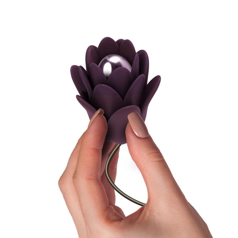 Rocks Off Clitoral Vibrator Rocks Off  Zinnia Purple Clit Toys