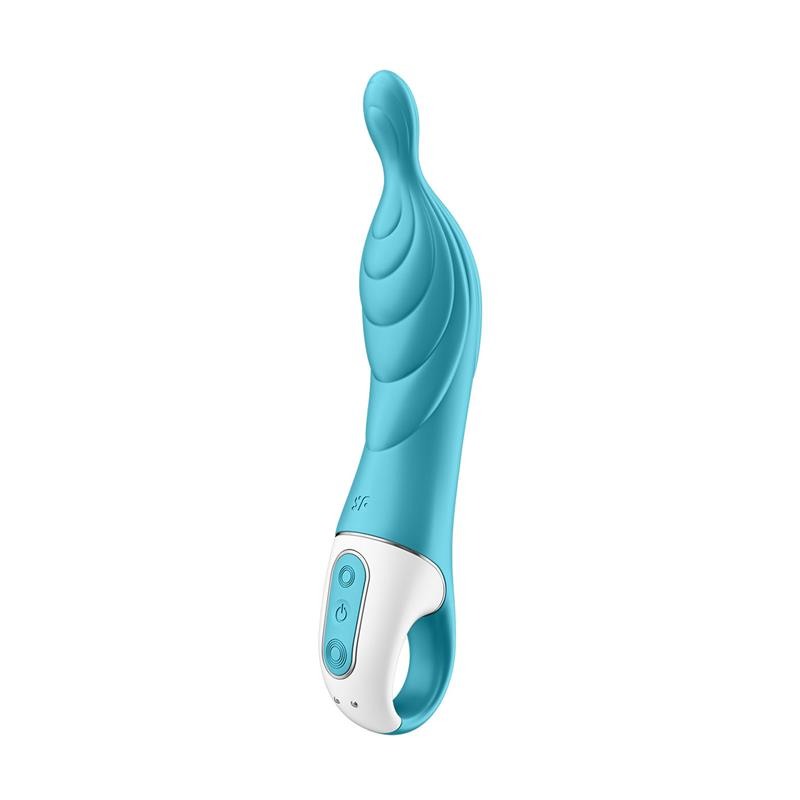 A-Spot Vibrator Satisfyer A-Mazing 2 Turquoise Satisfyer A-Spot Vibrator Satisfyer A-Mazing 2 Turquoise Solo Play