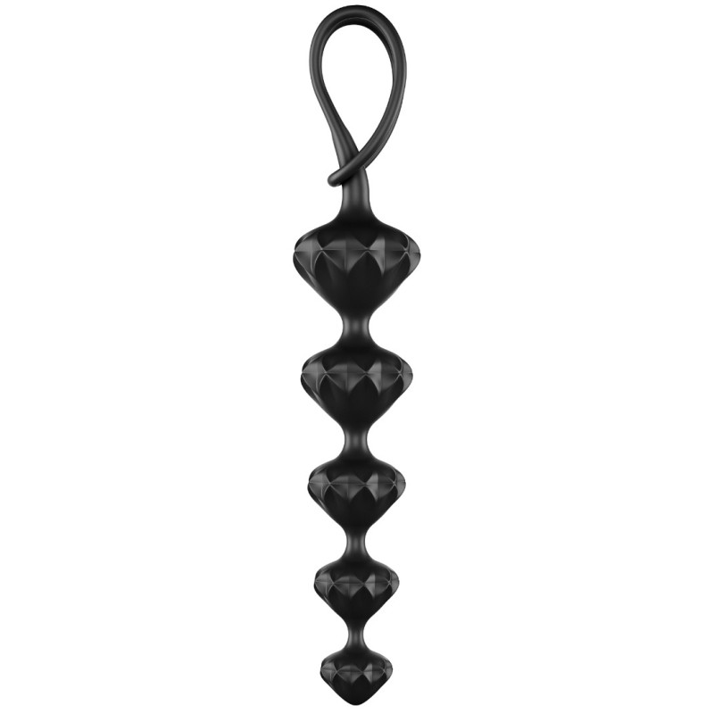 Anal Beads Satisfyer Set Of 2 Black Satisfyer Anal Beads Satisfyer Set Of 2 Black Anal Balls