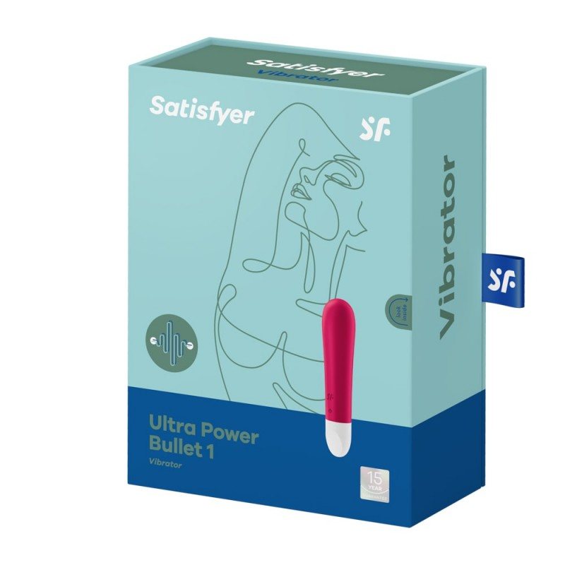 Bullet Vibrator Satisfyer Ultra Power Bullet 1 Red Satisfyer Bullet Vibrator Satisfyer Ultra Power Bullet 1 Red Bullet
