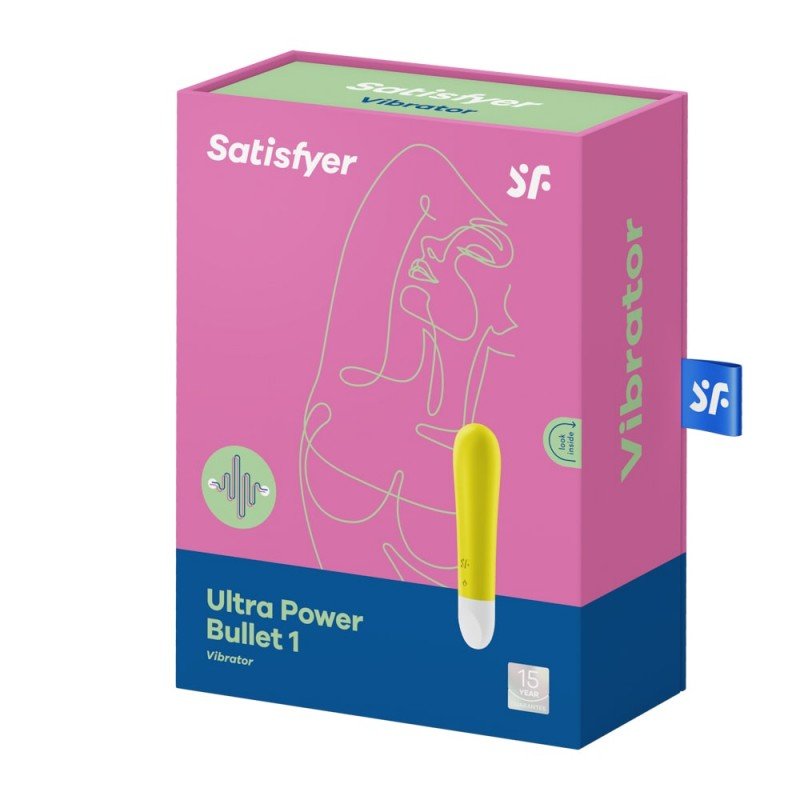 Satisfyer Bullet Vibrator Satisfyer Ultra Power Bullet 1 Yellow Bullet