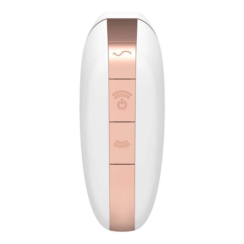 Satisfyer Κλειτοριδικός Δονητής Satisfyer Love Triangle Λευκός Κλειτοριδικά