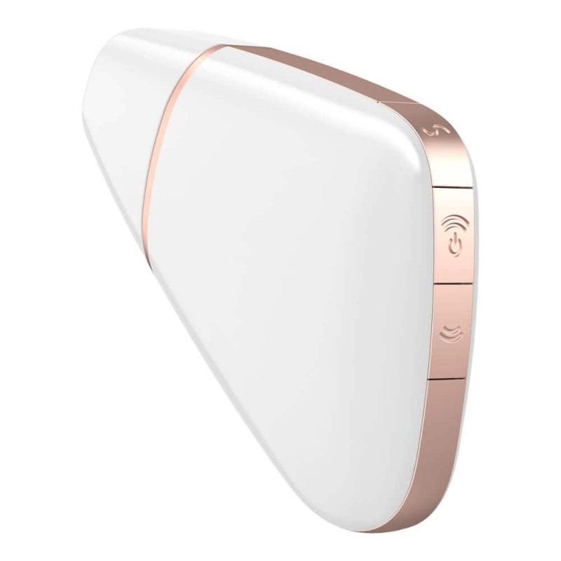Satisfyer Κλειτοριδικός Δονητής Satisfyer Love Triangle Λευκός Κλειτοριδικά