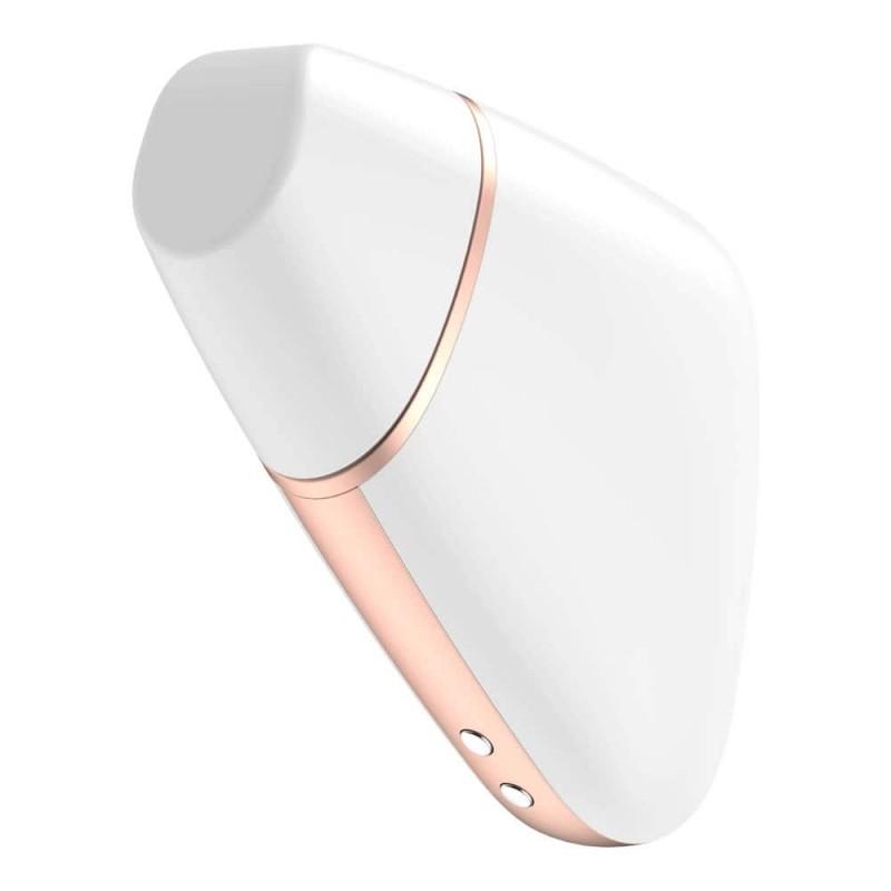 Satisfyer Κλειτοριδικός Δονητής Satisfyer Love Triangle Λευκός Κλειτοριδικά