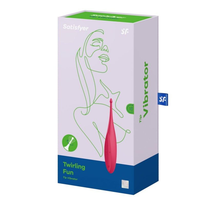 Κλειτοριδικός Δονητής Satisfyer Twirling Fun Κόκκινος Satisfyer Κλειτοριδικός Δονητής Satisfyer Twirling Fun Κόκκινος Κλειτοριδικά