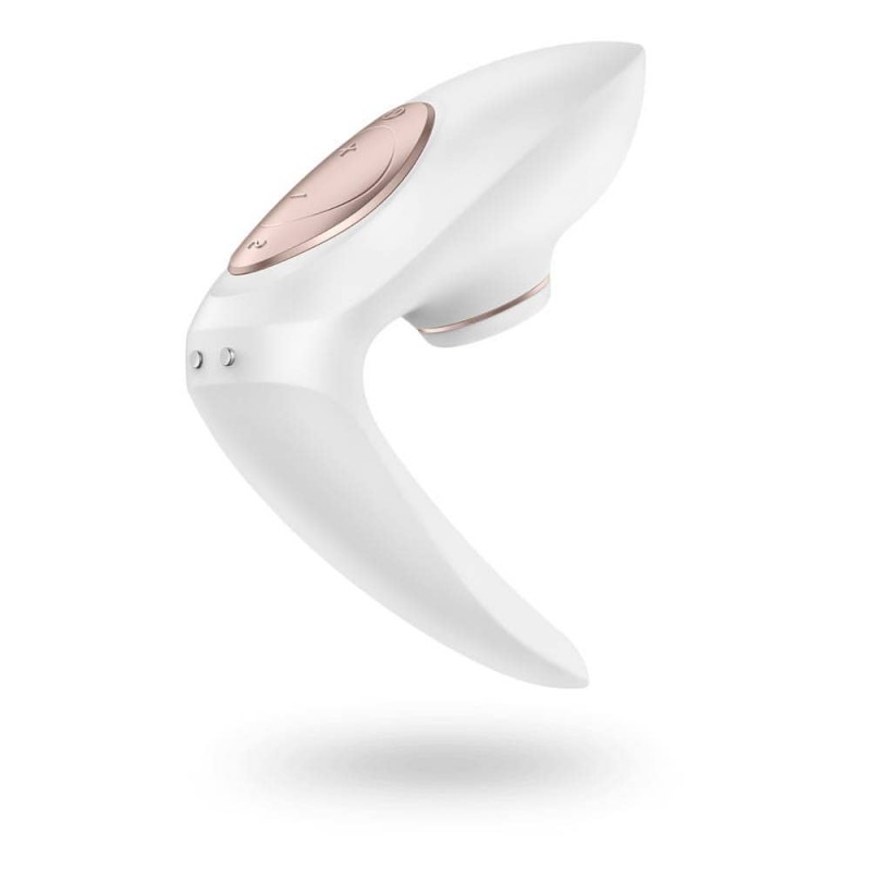 Satisfyer Couples Vibrator Air Pulse Satisfyer Pro 4 White Clit Toys
