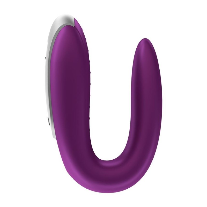 Couples Vibrator Satisfyer Double Fun Violet Satisfyer Couples Vibrator Satisfyer Double Fun Violet Sex Toys For Couples