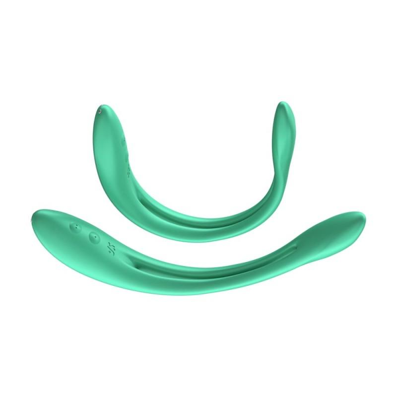 Satisfyer Δονητής Ζευγαριών Satisfyer Elastic Game Πράσινο Γυναικεία Toys