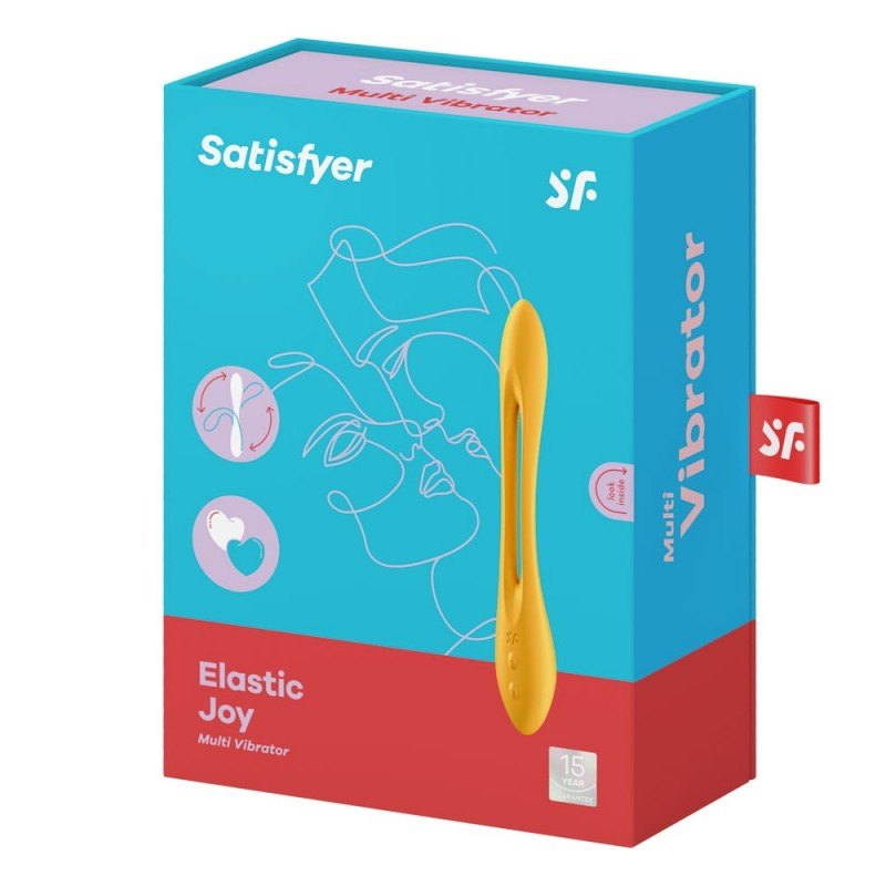 Δονητής Ζευγαριών Satisfyer Elastic Joy Μουσταρδί Satisfyer Δονητής Ζευγαριών Satisfyer Elastic Joy Μουσταρδί Για Ζευγάρια