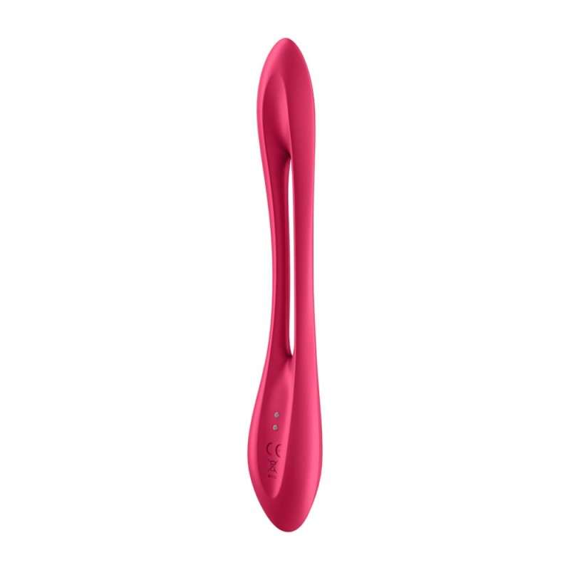 Couples Vibrator Satisfyer Elastic Joy Red Satisfyer Couples Vibrator Satisfyer Elastic Joy Red For Couples