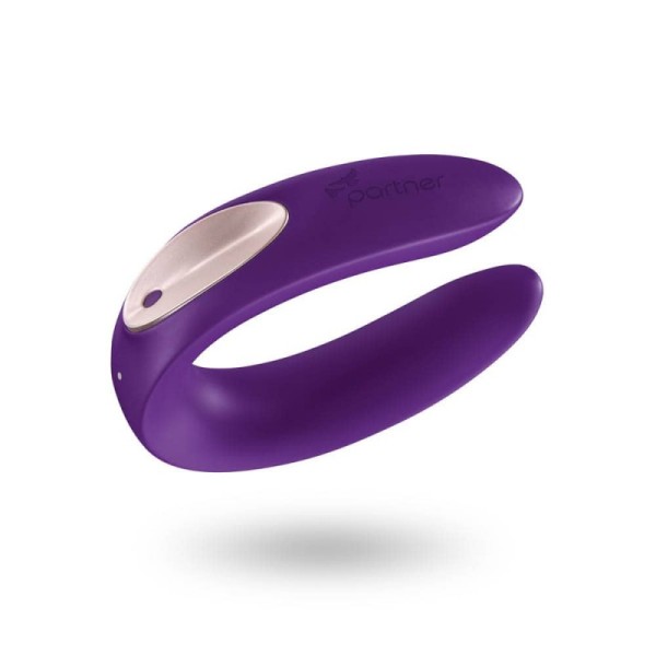 Δονητής Ζευγαριών Satisfyer Partner Plus Μοβ