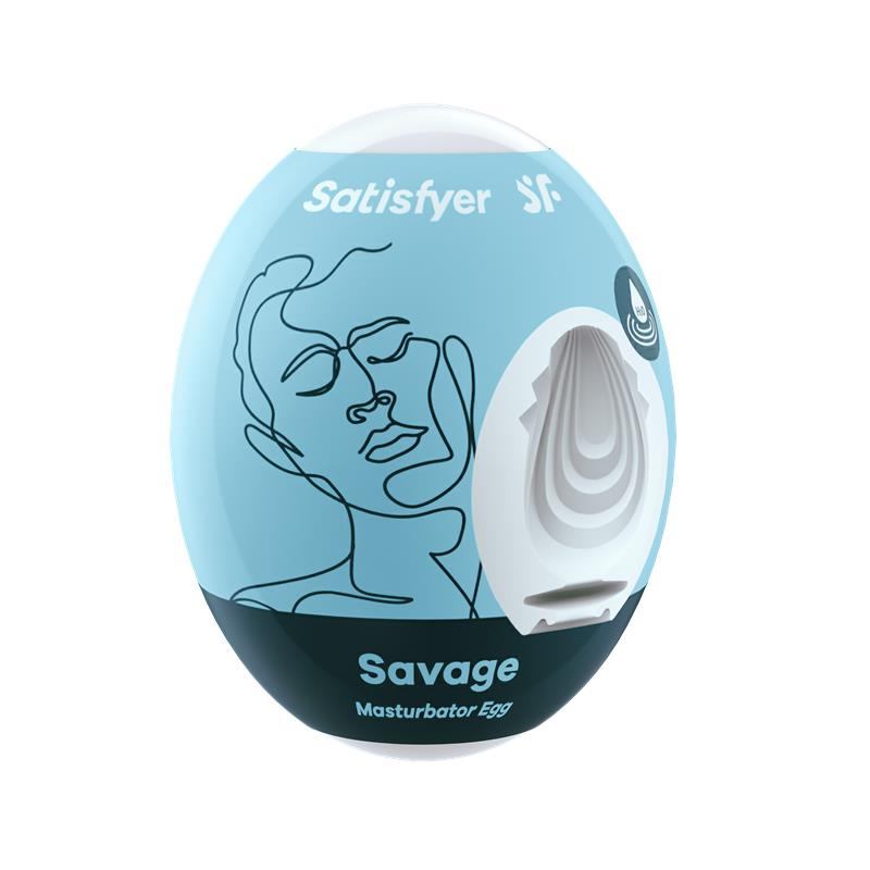 Αυγό Αυνανισμού Satisfyer Egg Savage Satisfyer Αυγό Αυνανισμού Satisfyer Egg Savage Με ουδέτερο άνοιγμα