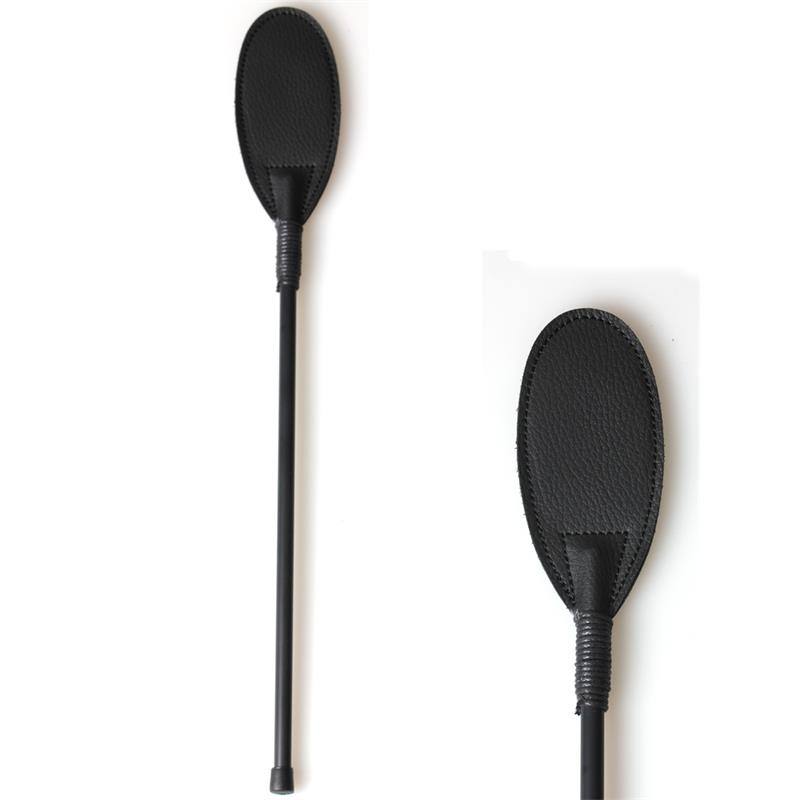 Secret Play Βίτσα Oval Riding Crop Secret Play Μαύρη Μαστίγια & Paddles
