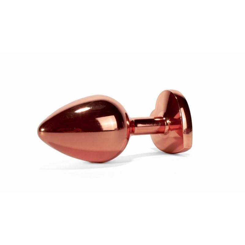 Butt Plug With Heart Jewel Secret Shine Large Pink Secret Shine Butt Plug With Heart Jewel Secret Shine Large Pink Non-Vibrating butt plugs