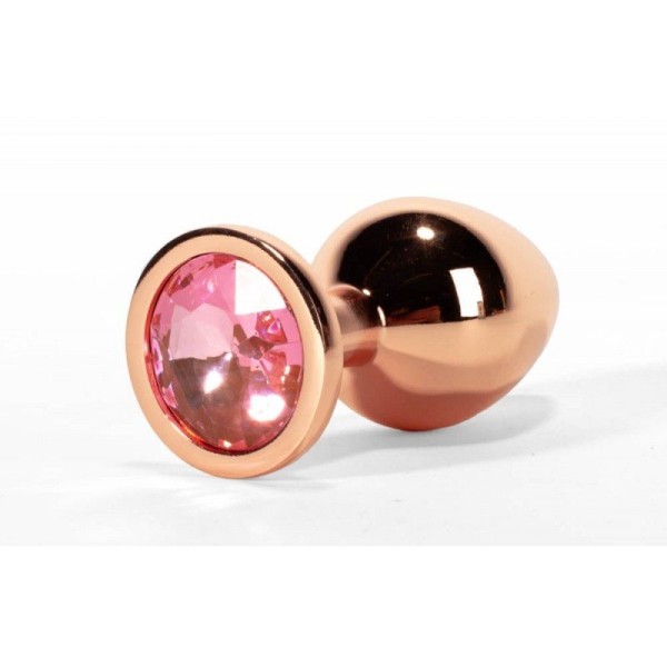 Butt Plug With Jewel Secret Shine Medium Pink