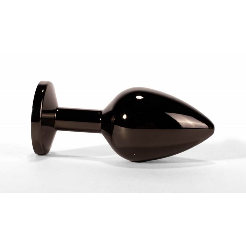Butt Plug With Jewel Secret Shine Small Coal Secret Shine Butt Plug With Jewel Secret Shine Small Coal Non-Vibrating butt plugs