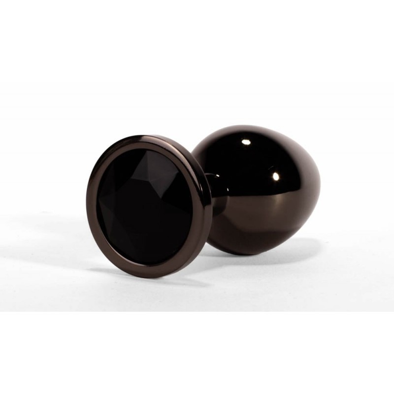 Butt Plug With Jewel Secret Shine Small Coal Secret Shine Butt Plug With Jewel Secret Shine Small Coal Non-Vibrating butt plugs