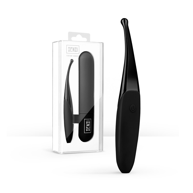 Senzi Clitoral Vibrator Senzi Black Clit Toys
