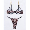 Modern Ocean 2 Piece Set with Chain Modern Ocean Animal Print Underwear Set