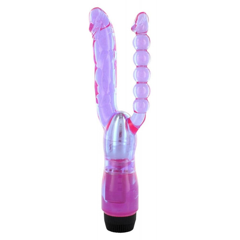 Realistic Double Vibrator Seven Creations Xcel Double Penetrating 26cm Purple Seven Creations Realistic Double Vibrator Seven Creations Xcel Double Penetrating 26cm Purple Realistic