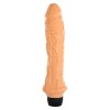 Seven Creations Ρεαλιστικός Δονητής Seven Creations Vinyl P-Shape 23cm Μπεζ Ρεαλιστικοί
