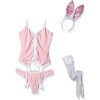 Obsessive Obsessive Bunny Suit Costume Pink Cosplay