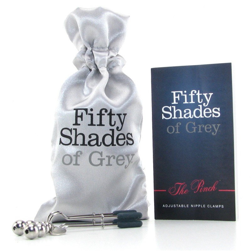 Fifty Shades of Grey Σφιγκτήρες Θηλών 50 Shades Of Grey The Pinch Μαύροι Σφιγκτήρες
