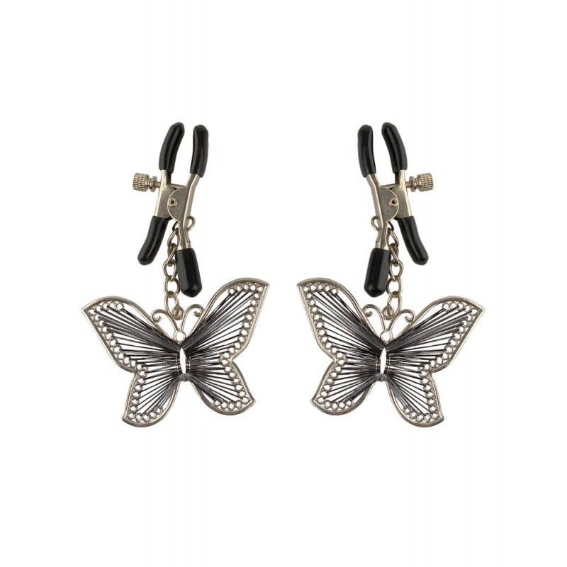 Fetish Fantasy Series Butterfly Nipple Clamps Fetish Fantasy Series Black Nipple Clamps