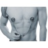 Sextreme Nipple Chain Sextreme Silver Nipple Clamps