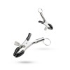 Easytoys – Fetish Collection Σφιγκτήρες Θηλών με Κρίκο Easytoys Μαύροι Σφιγκτήρες