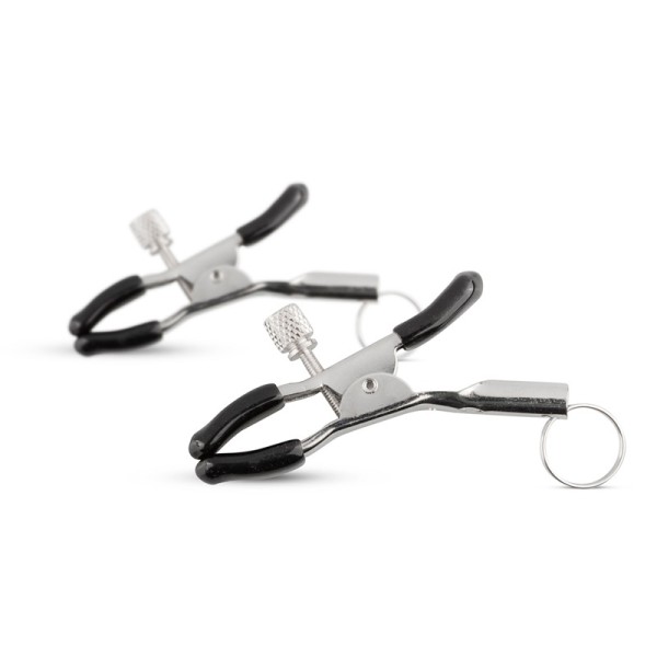 Screw Clamps With Attachment Ring Easytoys Black