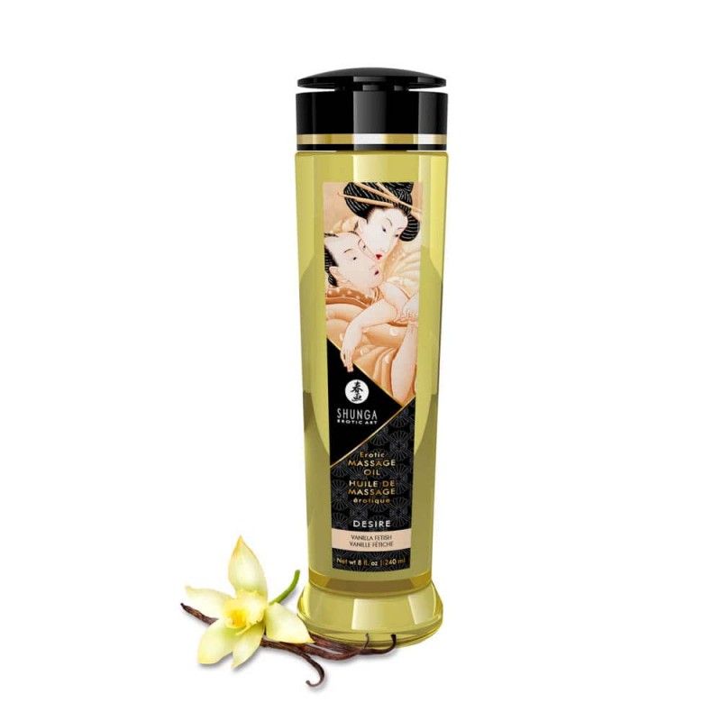 Shunga Erotic Massage Oil Shunga Vanilla Fetish 240ml Oils & Candles