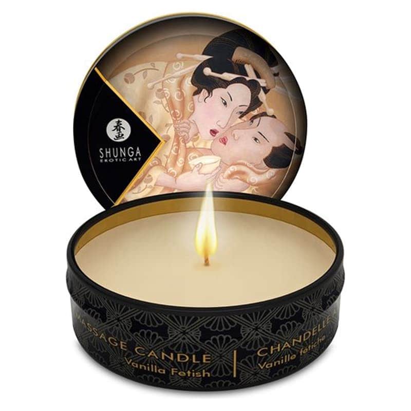 Shunga Κερί Μασάζ Shunga Vanilla Fetish Έλαια & Κεριά Μασάζ