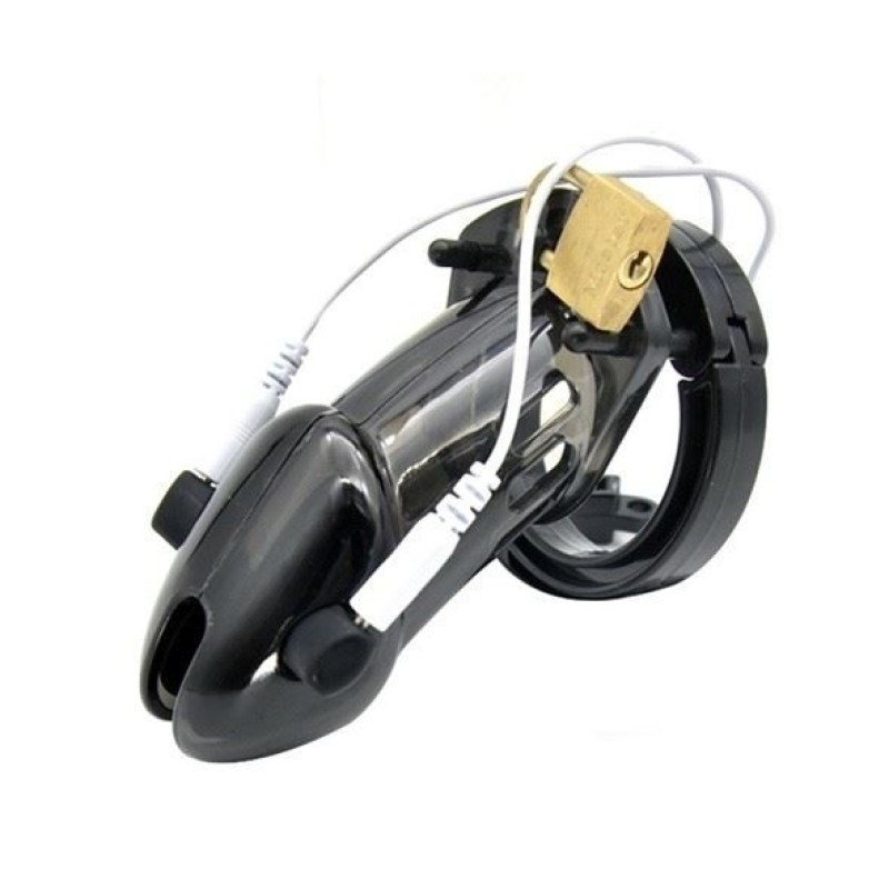 Κλουβί Πέους Slave4master E-Stim Power Μαύρο Slave4master Κλουβί Πέους Slave4master E-Stim Power Μαύρο Cock Cages