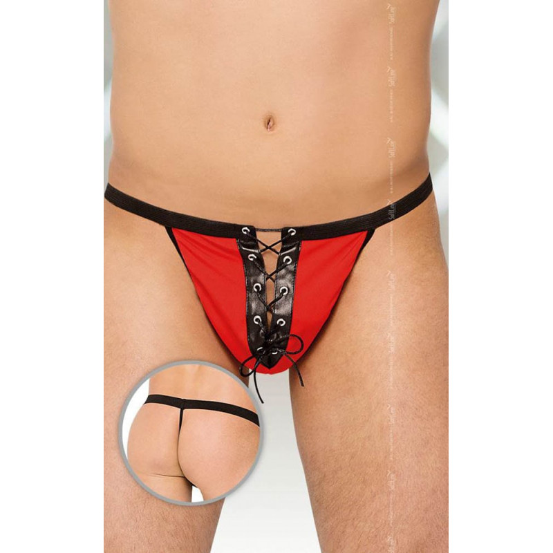 Softline Mens String Softline 4497 Red Strings