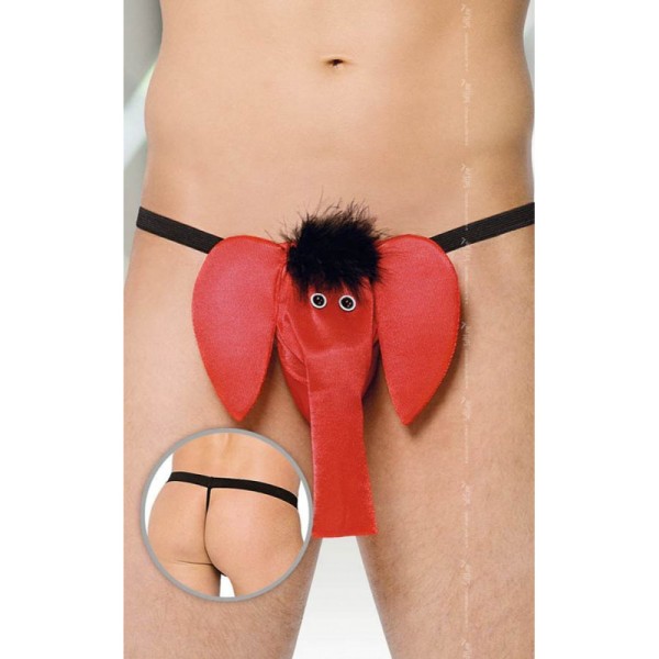 Mens String Softline Elephant Red