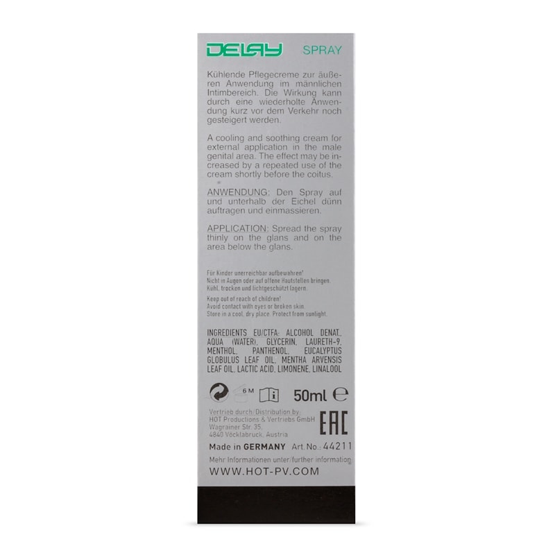 Hot Delay Spray Hot Rhino Long Power 50ml Delay