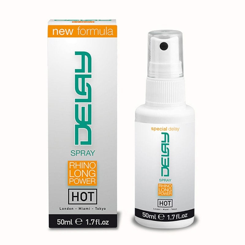 Hot Delay Spray Hot Rhino Long Power 50ml Delay