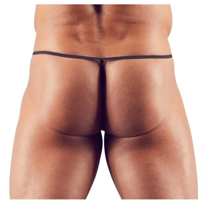 Svenjoyment Underwear Mens String Svenjoyment Pack of 7 Various Designs Black Strings